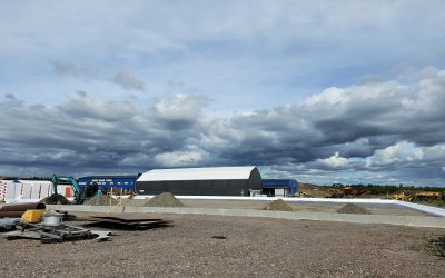 Vi bygger nytt bussgarage i Kiruna