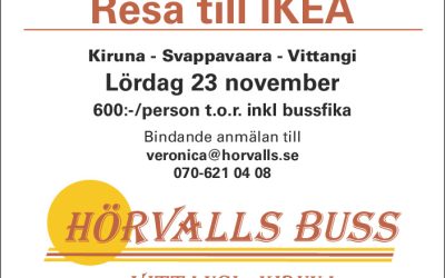 IKEA-resa 23 november